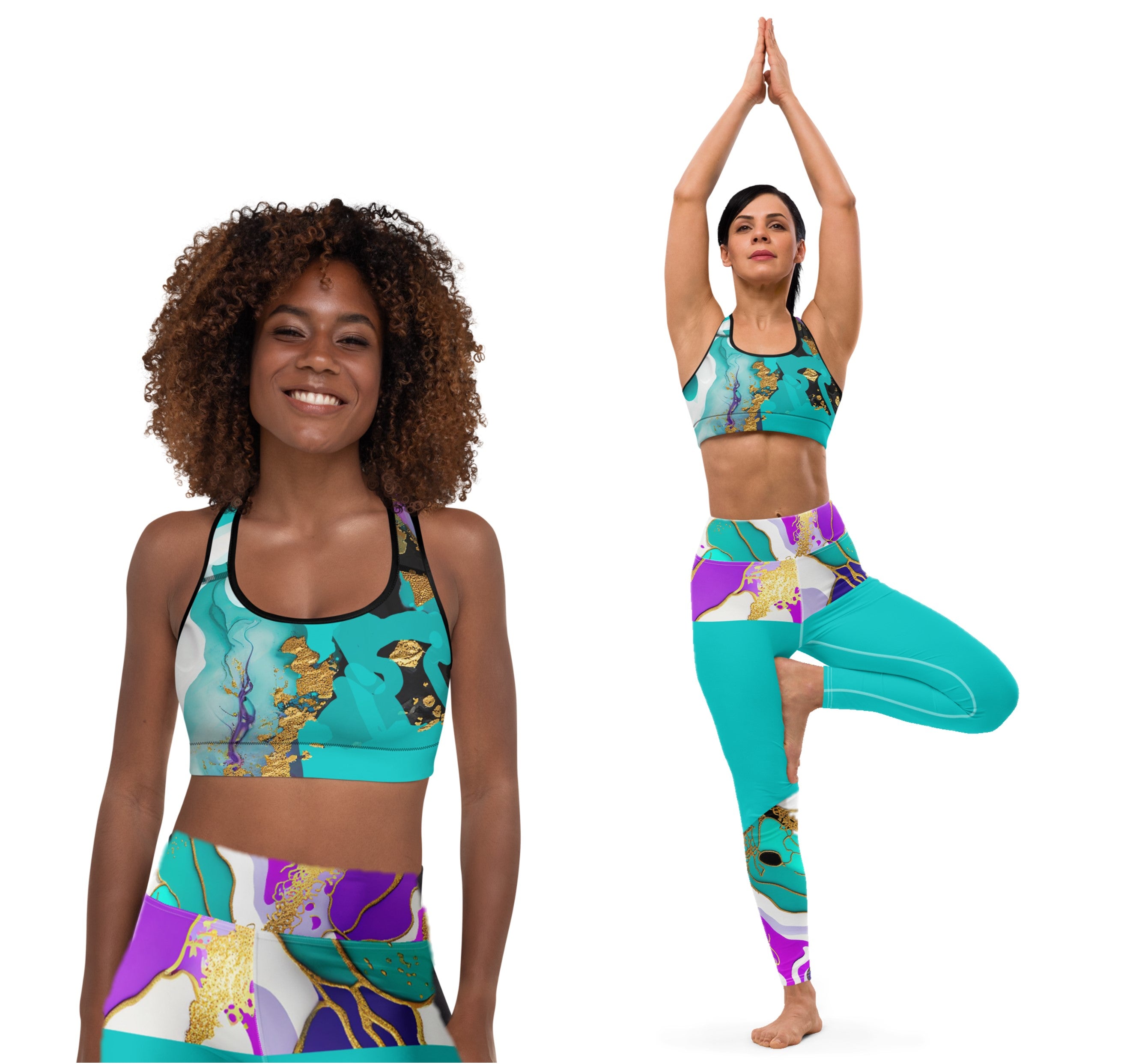 Gym Top for Women. Sports Bra. Fitness top or Dance top. Yoga top or bra for pilates. Artz by WickedYo.